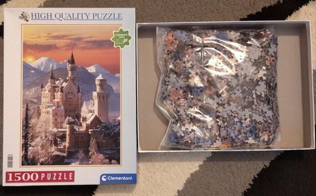 Puzzle clementini zámok neuschwanstein, 