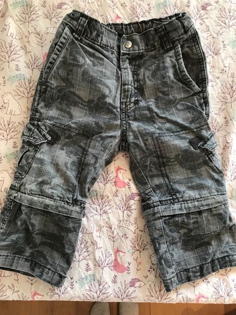 Nohavice s krokodílmi, h&m,86