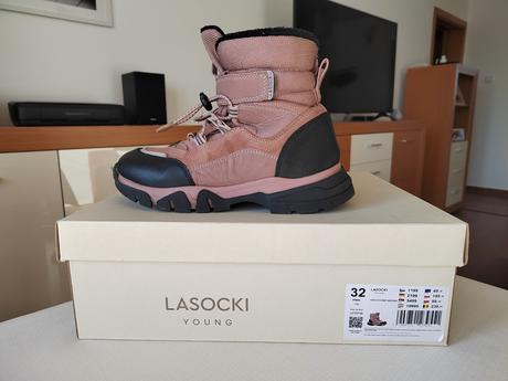 Zimné topánky lasocki young - tom pink v.32, lasocki,32