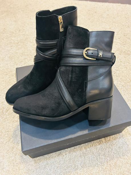 Členkové čižmy tommy hilfiger, tommy hilfiger,40