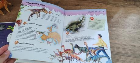 Dinosaury 17 ks + 2x kniha,