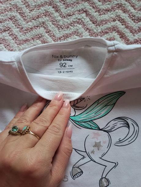 Tričko, fox & bunny,92