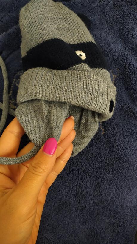 Overal + teplá čiapočka s uškami, ovs,68