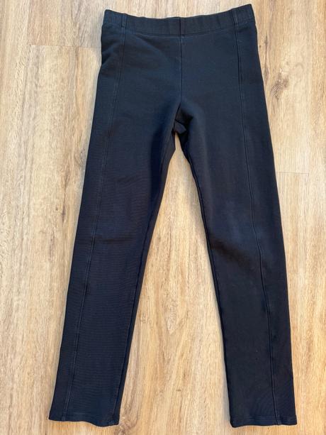 Cierne hrubsie leginy raz oblecene top stav, h&m,152