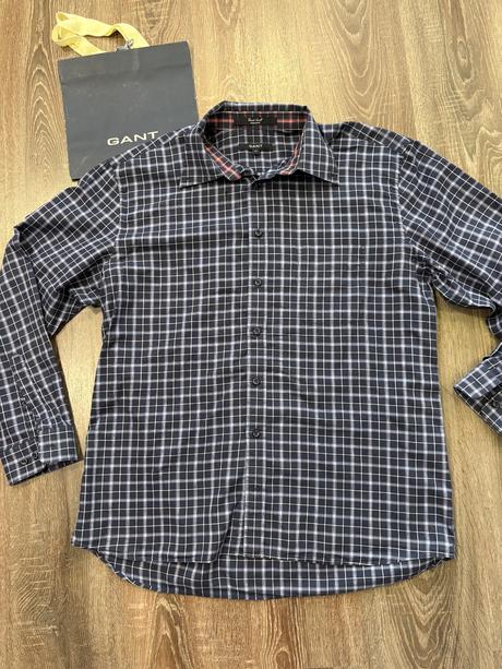 Gant panska štylova kockovana košela xl, gant,xl