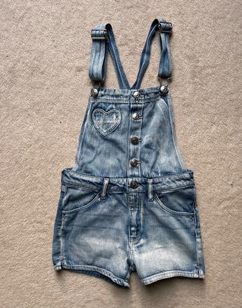 Rifľové kraťase na traky, h&m,122