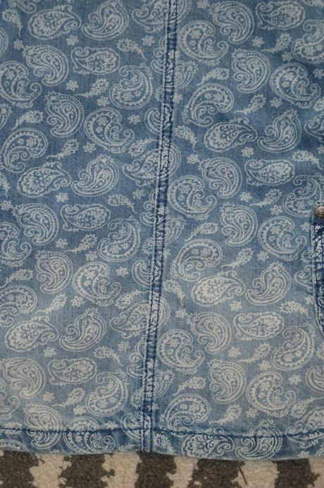 Riflové vzorované šaty 110/116, f&f,110