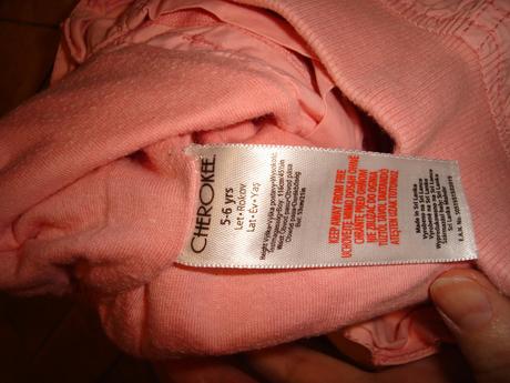 Podšité nohavice veľ.5-6 rokov, cherokee,116