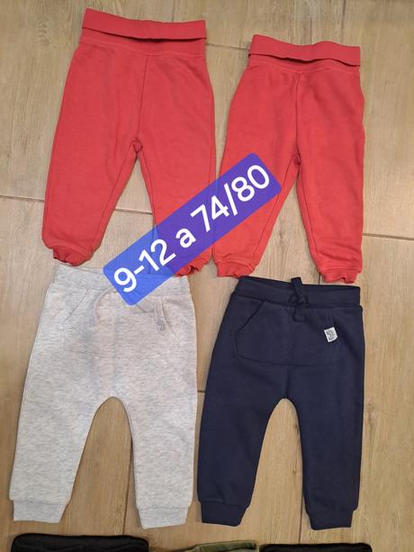 Mix oblečenie chlapec 74/80 a 80, 68–80