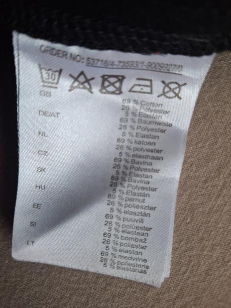 Dievčenské čierne nohavice - legíny., 164