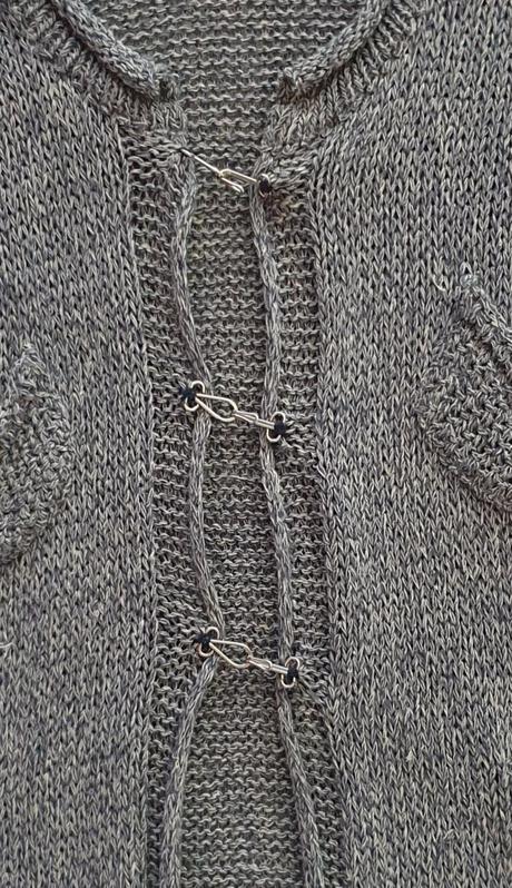 Pletená vesta s vreckami attrattivo, l