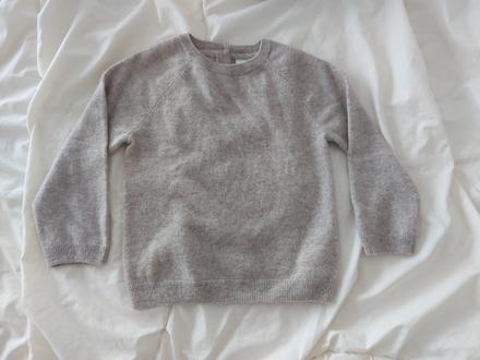 Kašmírový pulóvrik, h&m,104