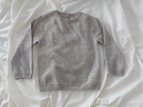 Kašmírový pulóvrik, h&m,104