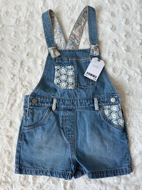 Nové džínsové šortky na traky next 110, next,110