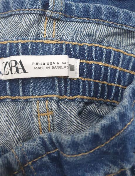 Dámske rifľové kraťasy zara, zara,38