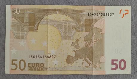 50 euro bankovka 2002,