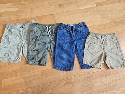 Krátke nohavice 4-6 rokov, 104–116