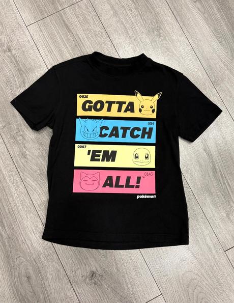 2x pokémon tričko veľ. 134, c&a,134