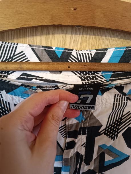 Vzorované pánske cargo kraťasy, dognose,164