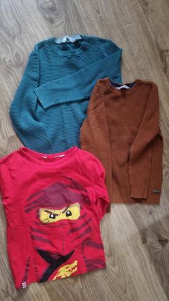 Sveter 2x h&m + tricko 134, h&m,134