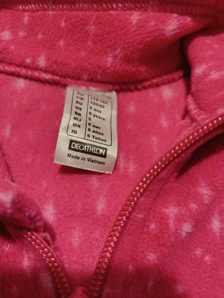 Mikina 116, decathlon,116