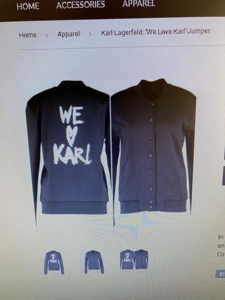 Bunda bombera lagerfeld, xs