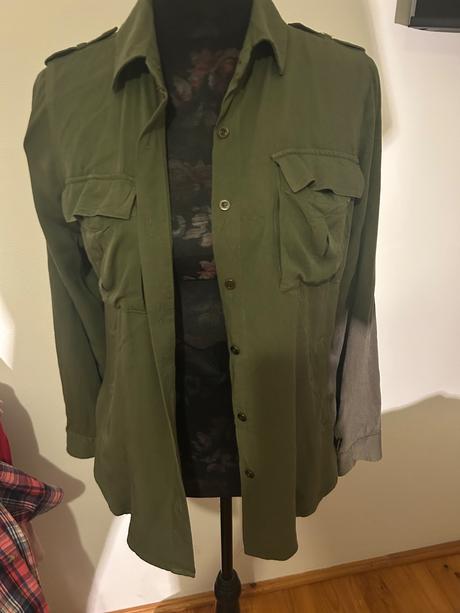 Košeľa khaki, s