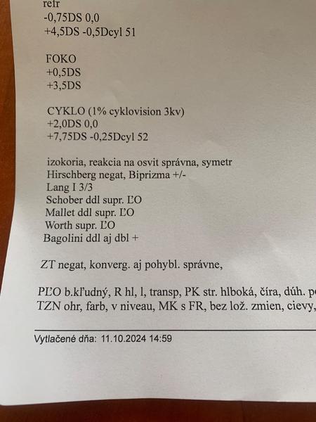 Dvaja oční lekári namerali odlišné dioptrie. Ktoré máme dať dcérke vyrobiť?