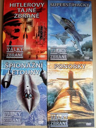 Dokumentárne dvd-čka,