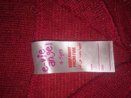 Vianočné bolerko, evie angel,110