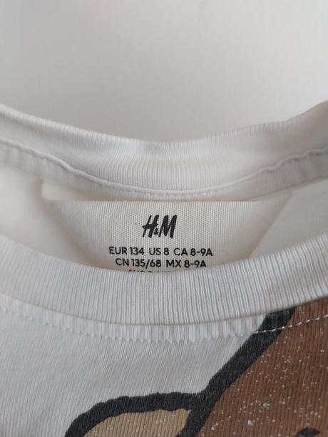 Tricko dino, h&m,140
