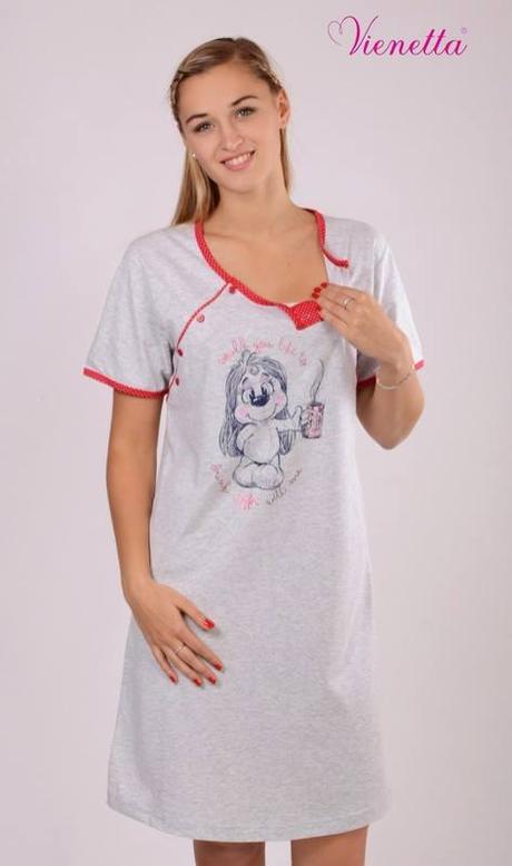 Materská nočná košeľa, vienetta secret,l / m / s / xl / xxl