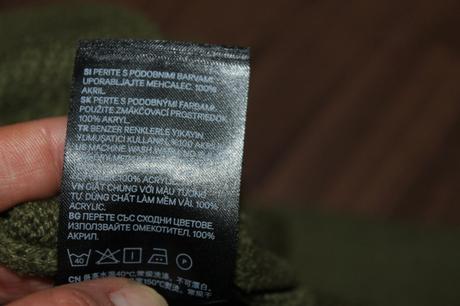 Khaki dámsky sveter h&m v. s, h&m,s