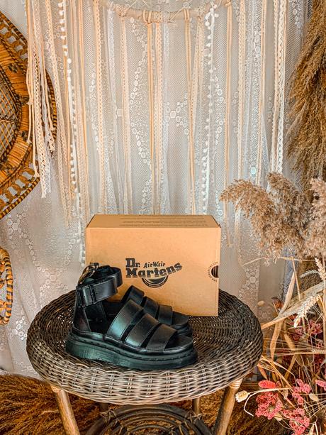 Dr martens sandále čierne velkost 36, 36