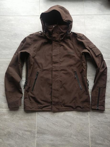 Nórska hnedá lyžiarska bunda bergans vs, s