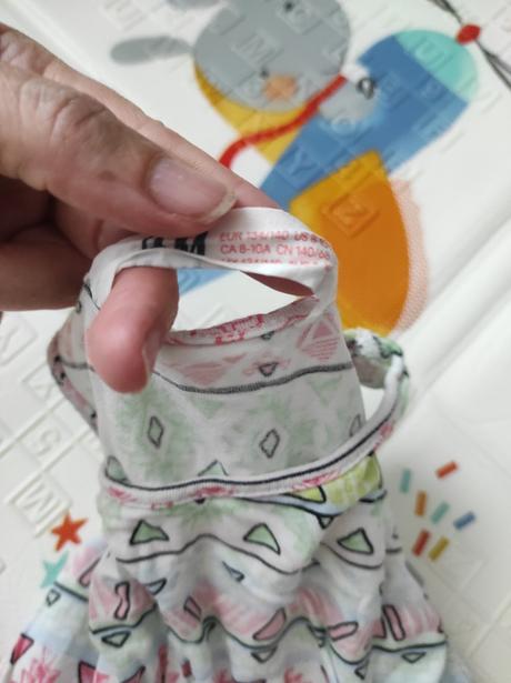 Letné šatky, h&m,134