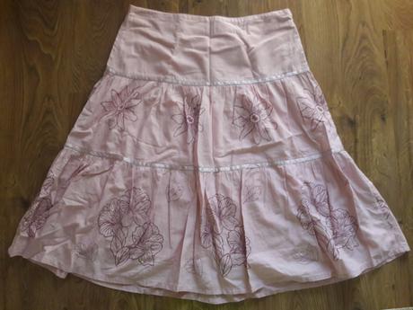 Letná 3/4 sukňa, v. 40, h&m,40