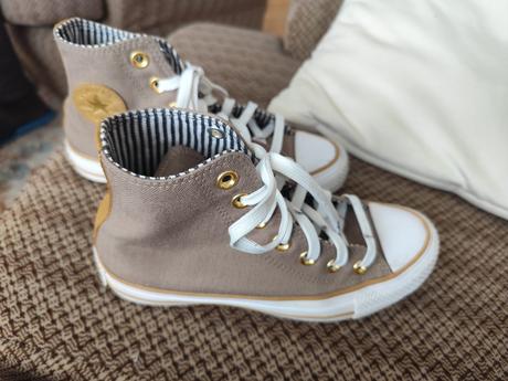 Hnedo -zlaté converse, converse,35