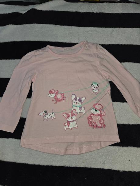 Baby teplačiky 6/9 mesiace, fox & bunny,74