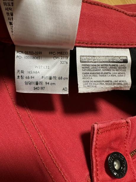 Damske skinny rifle levis m, levis,m