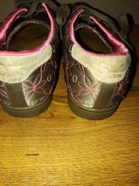 Limitka adidas vyšivane satenove tenisky, adidas,36