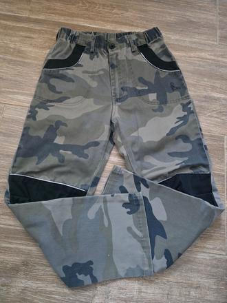 Maskáčové nohavice č.152, 152