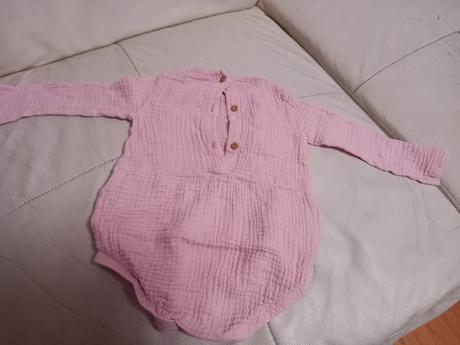 Ružové mušelínové body 86, 86