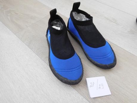 Tm. modré topánočky do vody pre deti-28/29 cm,, 