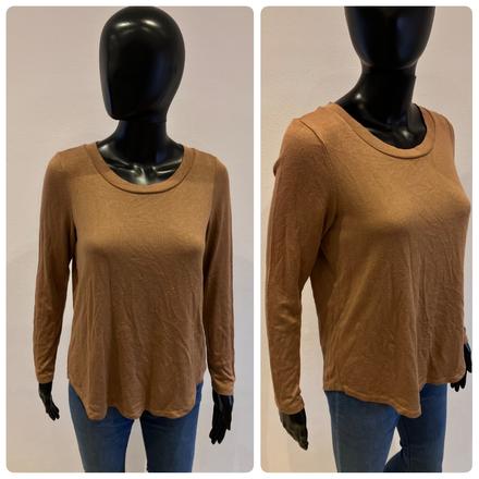 Dámsky hnedý sveter ginatricot (m), m