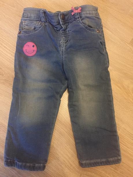 Riflové nohavice, f&f,80