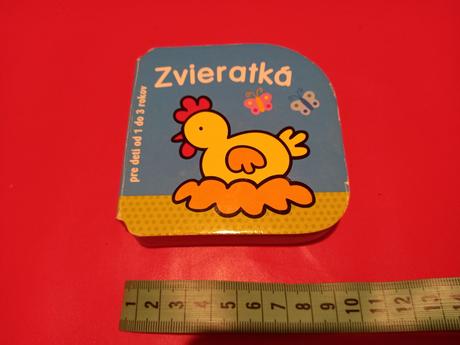 Kniha zvieratká pre deti 1 - 3 roky, 