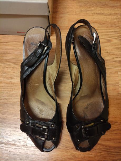 Kožené sandálky baťa insolia, baťa,39