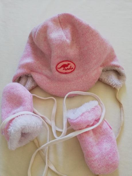 Čiapka a rukavice veľkosť 4, rada,86