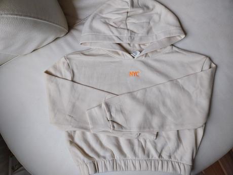 Mikina-crop top 134/140, h&m,134